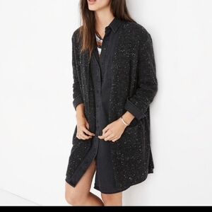 MADEWELL Donegal Kent Cardigan Sweater in Coziest Yarn